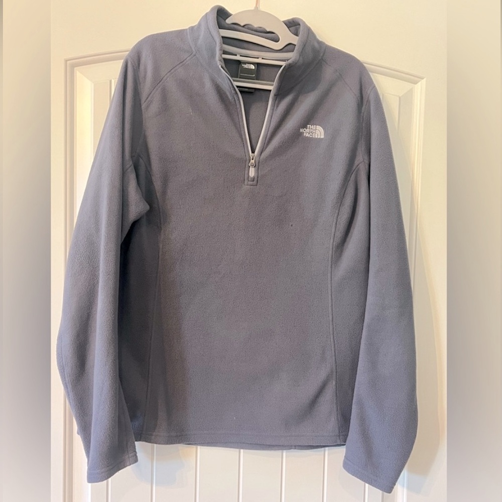 The NorthFace pullover- gray- ladies size XL